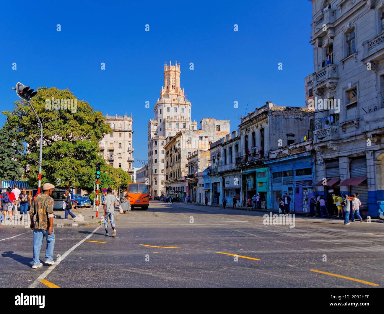 Chinese quarter, Havana, Cuba Stock Photo