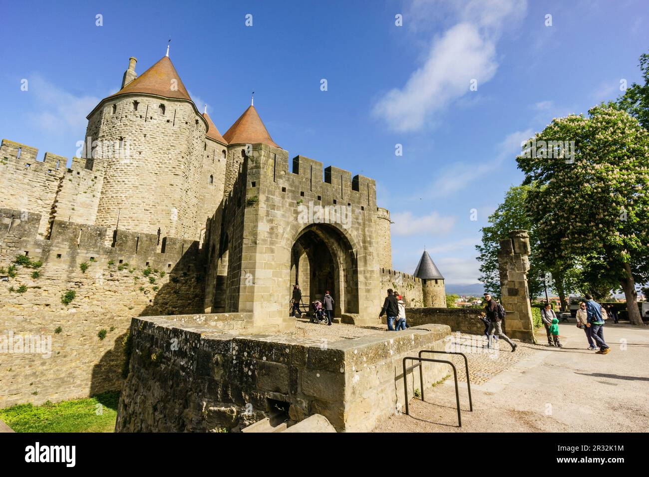 ciudadela amurallada de Carcasona , declarada en 1997 Patrimonio de la