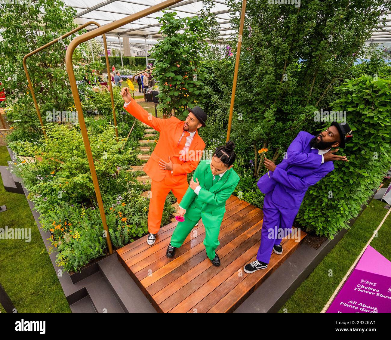 London, UK. 22nd May, 2023. The Sadlers Wells East Garden, All About