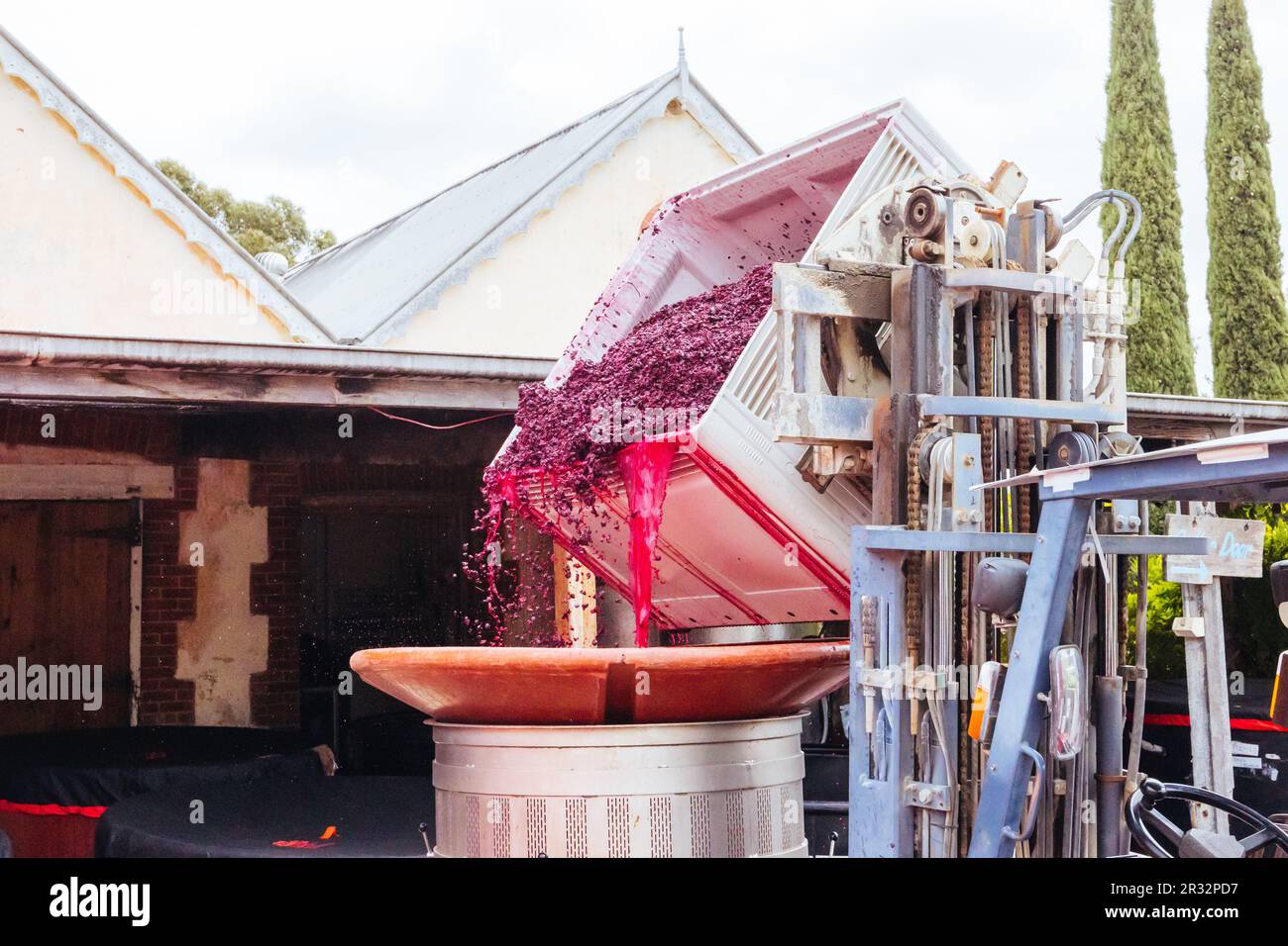 Hardys Winery in Mclaren Vale Australia Stock Photo Alamy