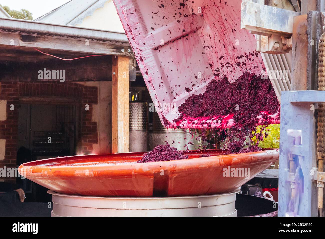 Hardys Winery in Mclaren Vale Australia Stock Photo Alamy