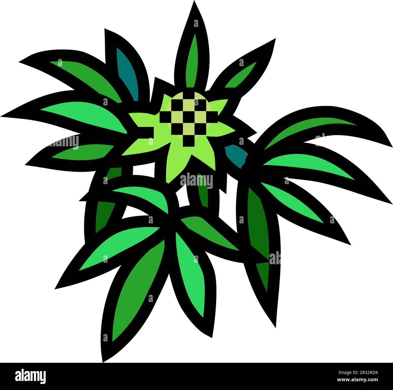 Marijuana hashish color line Cut Out Stock Images & Pictures - Alamy