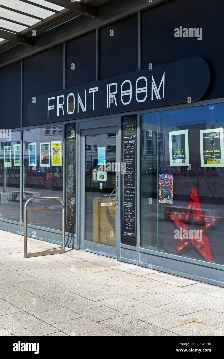 The Front Room Theatre in Weston-super-Mare, UK Stock Photo