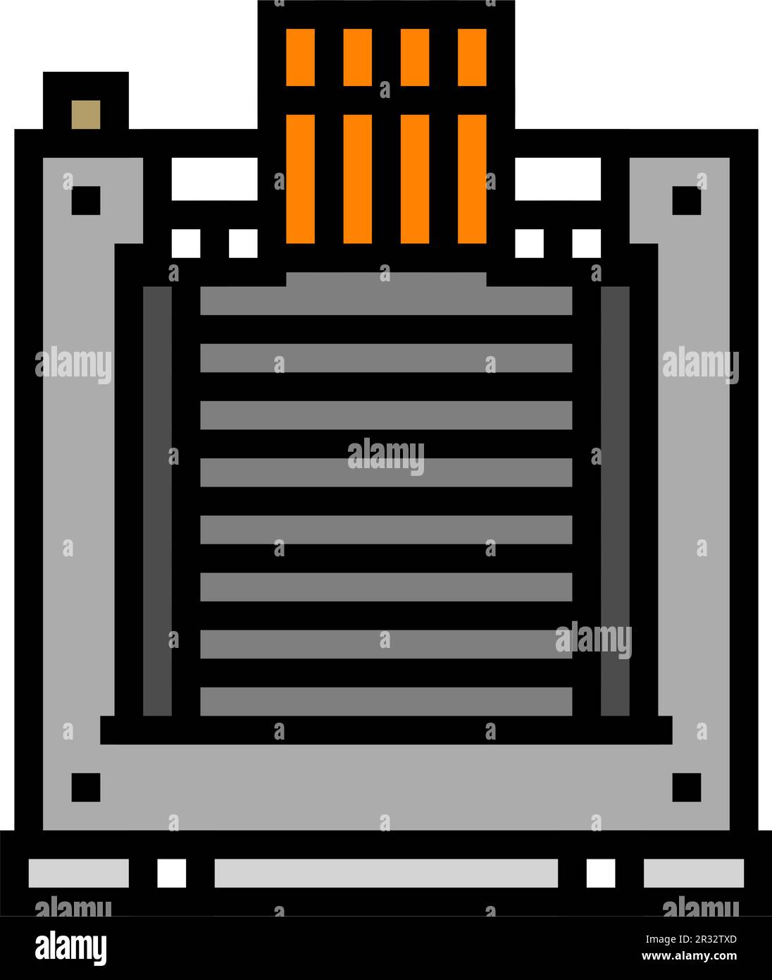 Electrical component transformer Stock Vector Images - Alamy