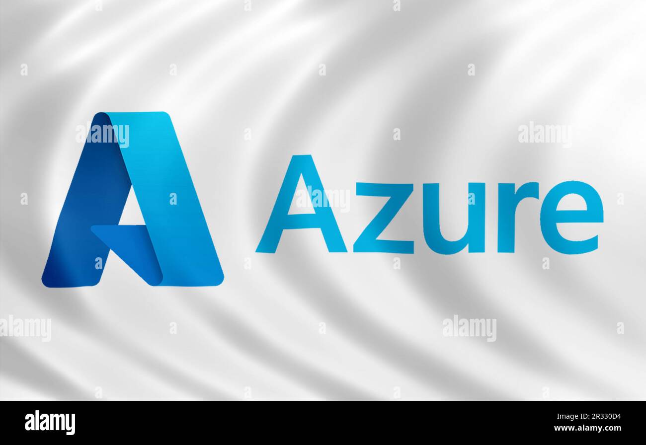 Microsoft Azure web services Stock Photo