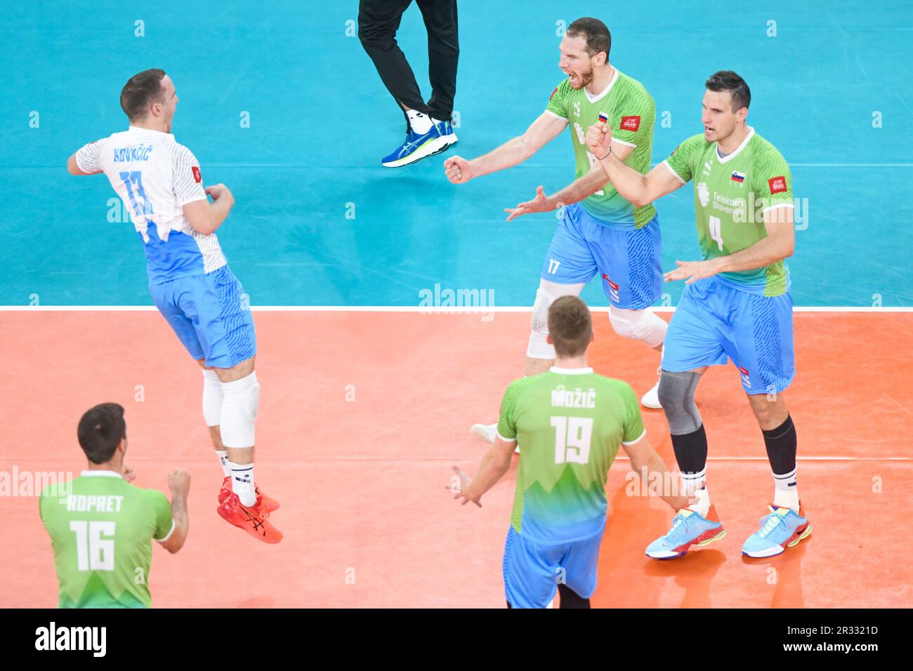 Slovenia National Volleyball Team. Volleyball World Championship 2022