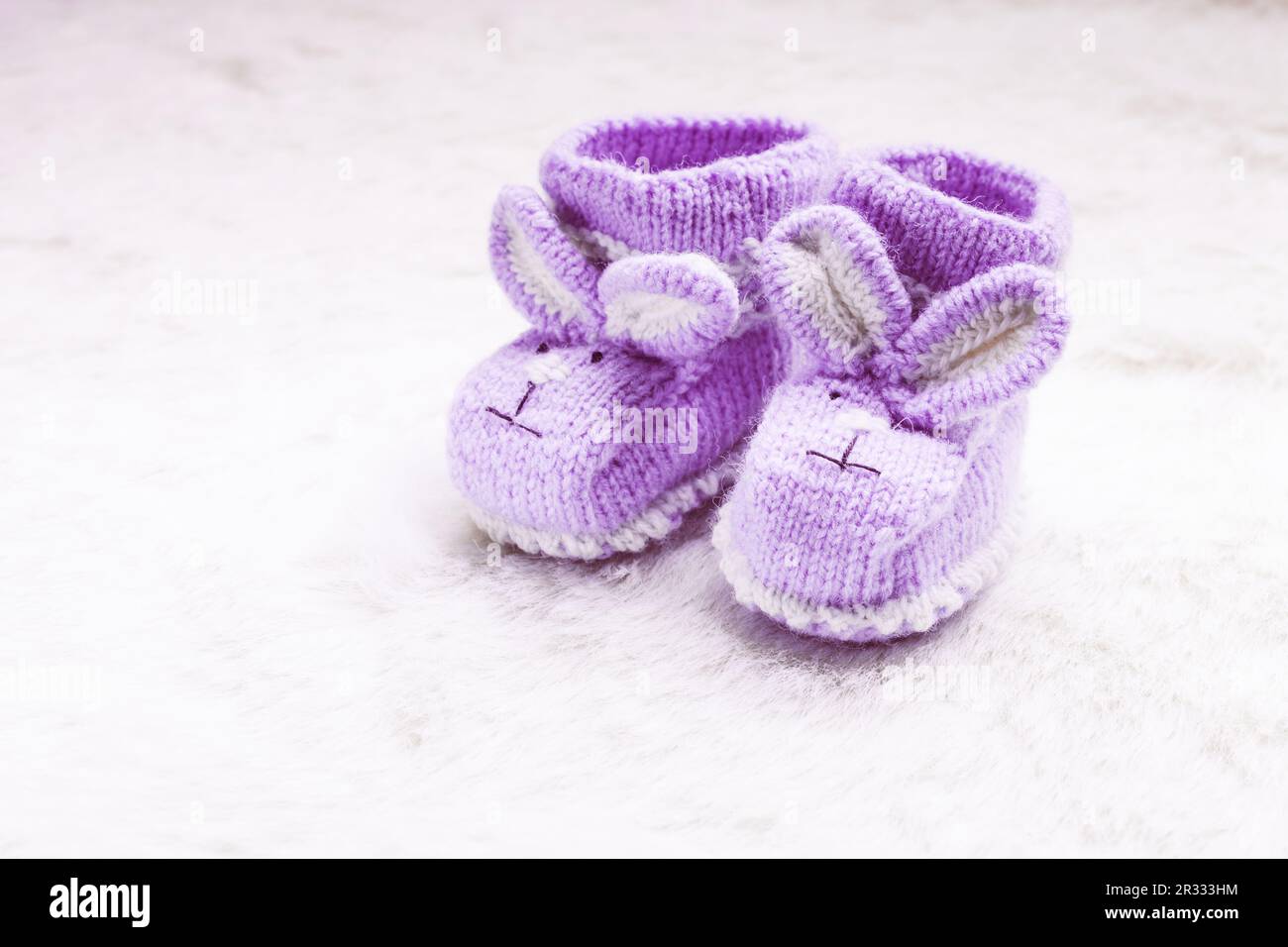 knitted baby booties uk