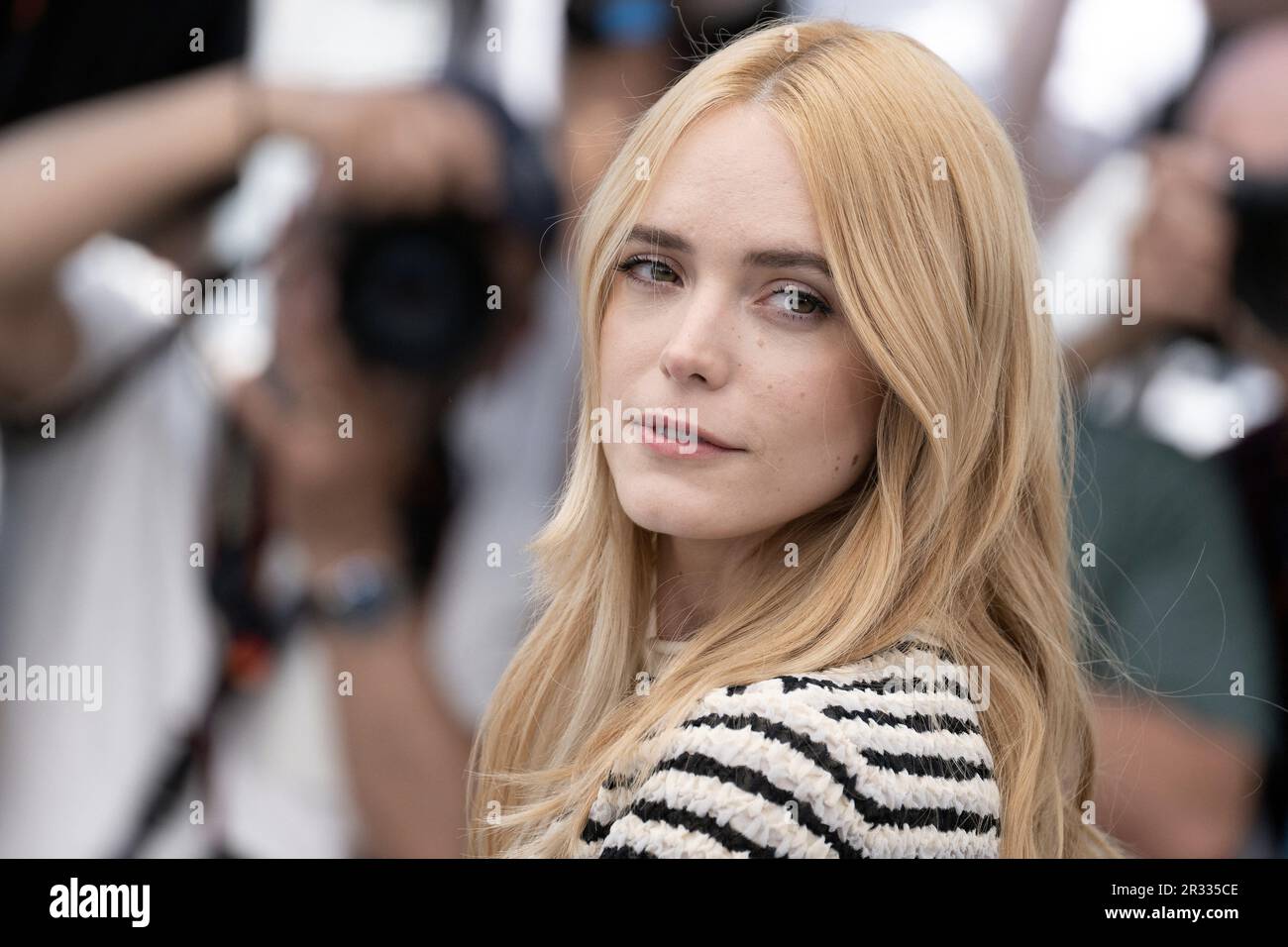 Cannes, France. 22nd May, 2023. Stacy Martin attends the Bonnard Pierre