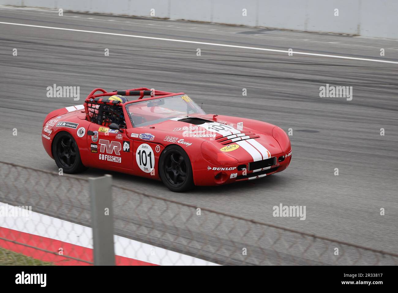 1989 TVR Tuscan racing in the 6 hours of Barcelona Paco Godia Trophy on 21/5/2023 at Circuit of Catalonia, Barcelona, Spain Stock Photo