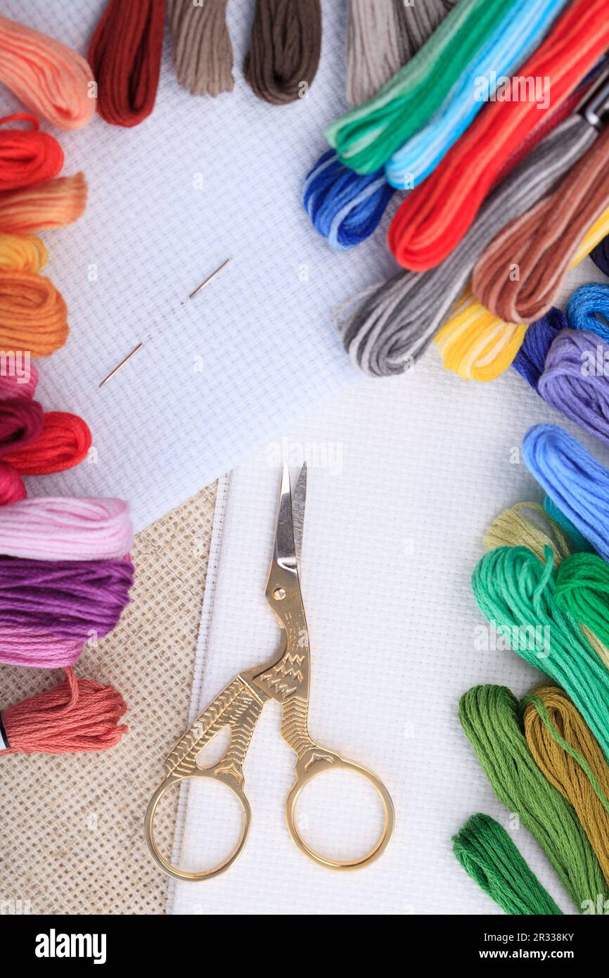 Sewing Embroidery Floss - Multi-Color Thread For Crafting, Cross Stitch, And Hand Embroidery