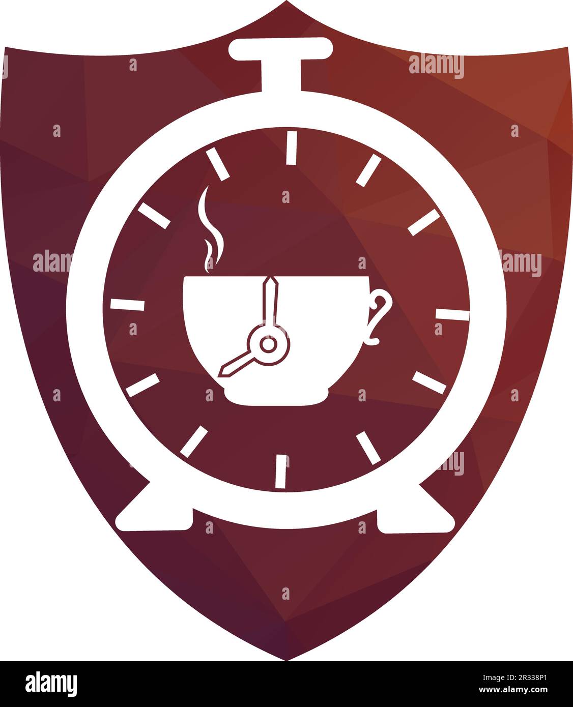 coffee time logo design vector template Stock Vector