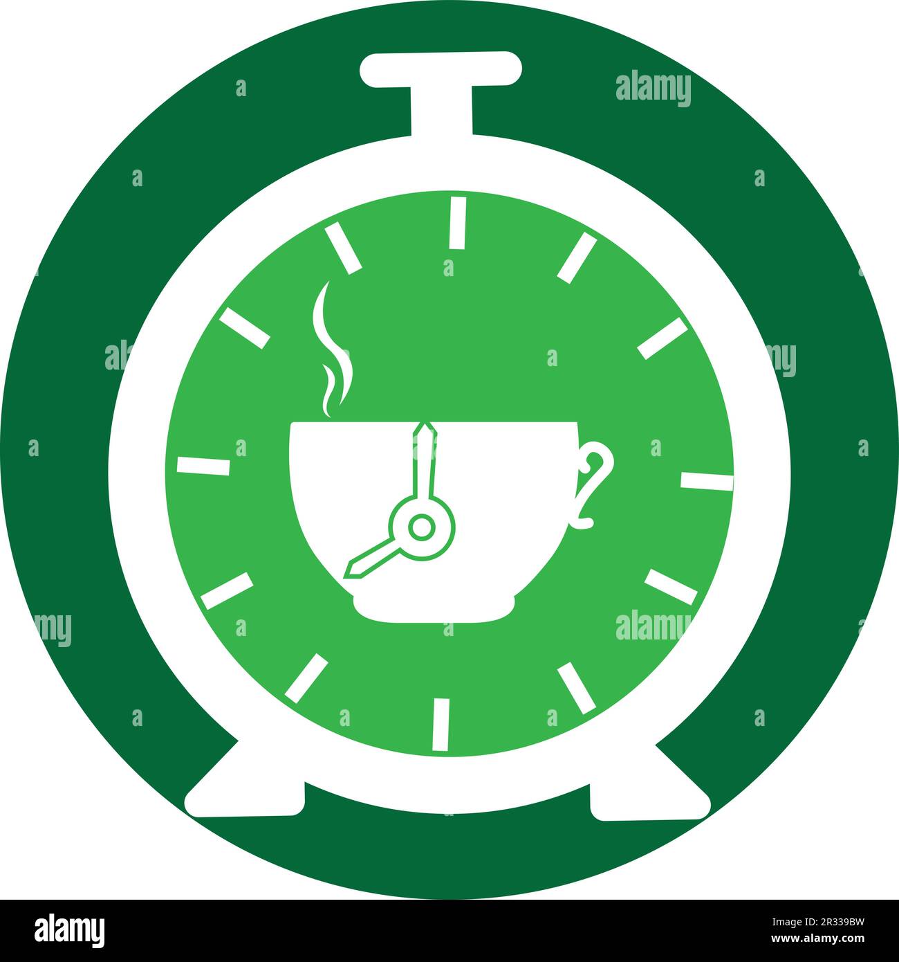 coffee time logo design vector template Stock Vector