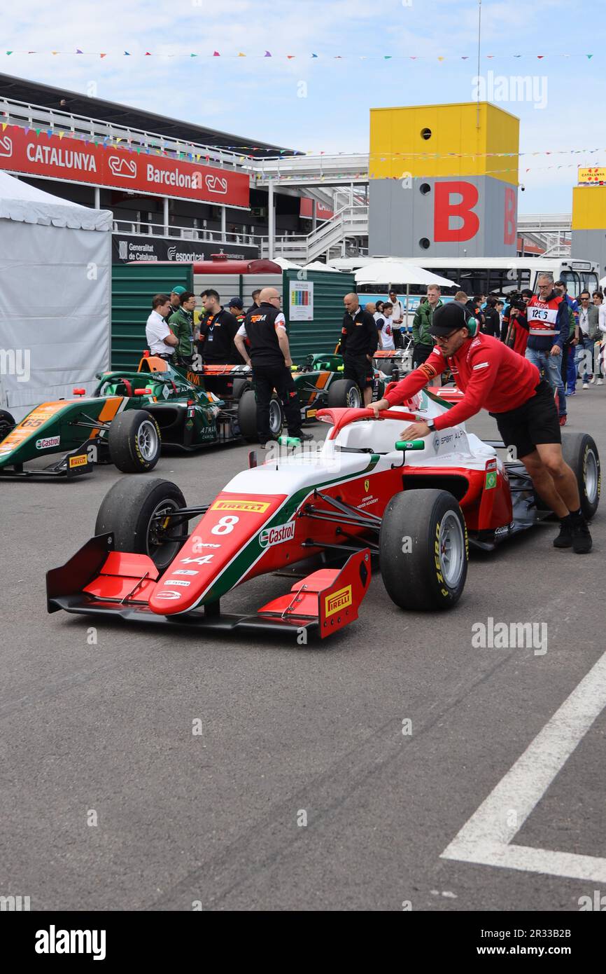 Rafael Camara's car at Formula Regional European Championship by Alpine ...