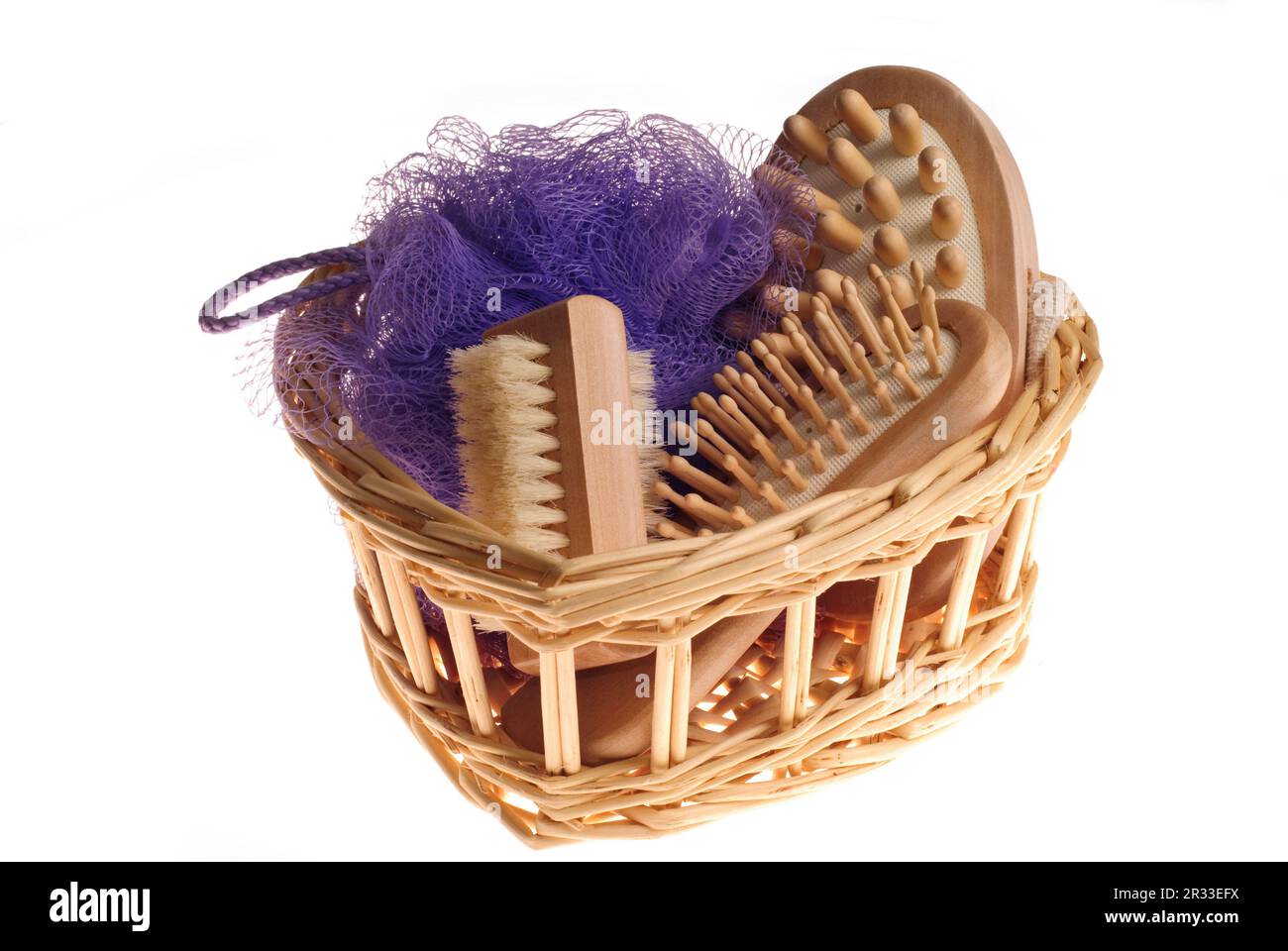 Bath spa kit Stock Photo