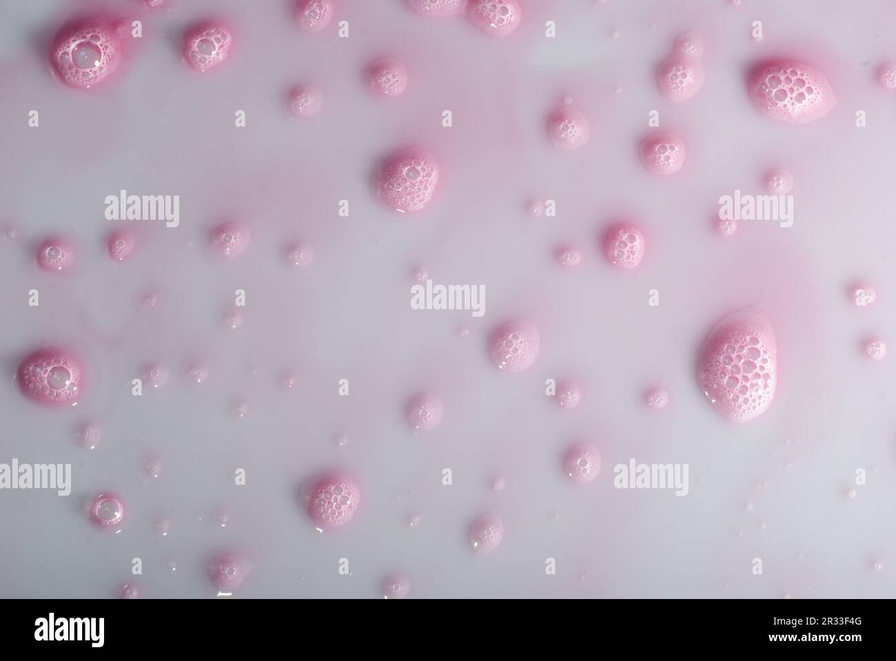 Pink Drops Stylized liquid drops hi-res stock photography and images - Alamy