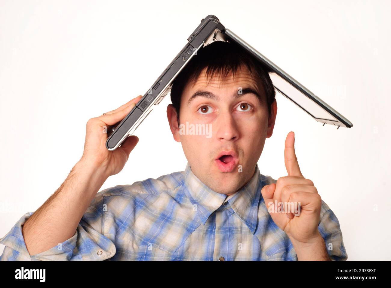 Men laptop funny hi-res stock photography and images - Alamy