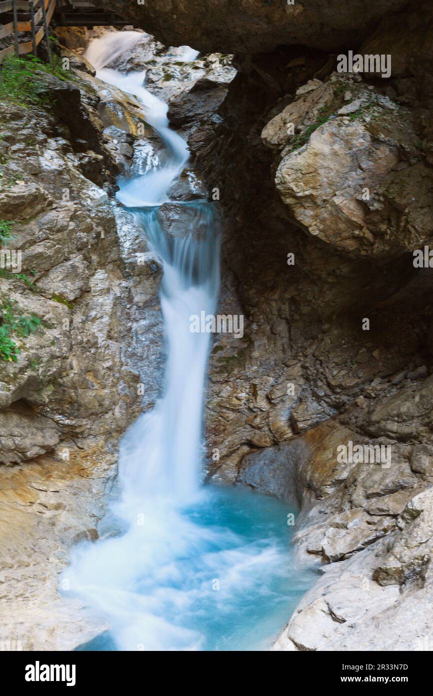 Rose Gorge in Imst, Tyrol Stock Photo