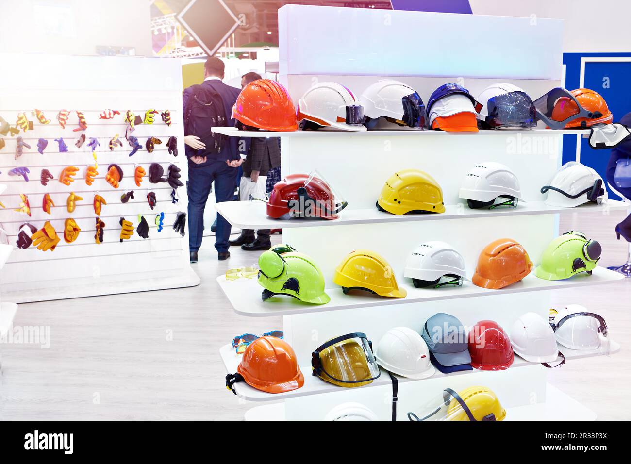 Industrial safety helmets hi-res stock photography and images - Alamy