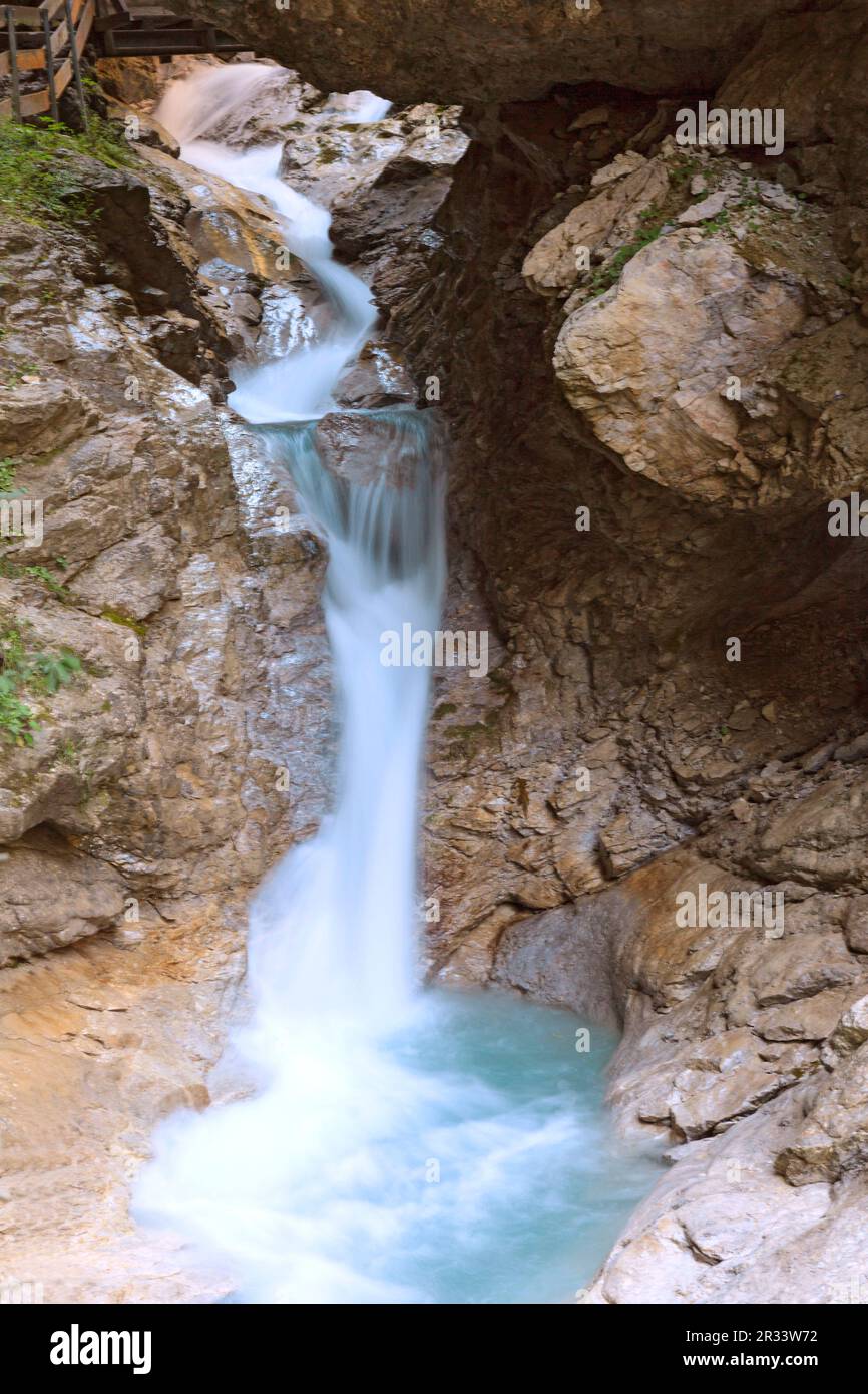 Rose Gorge in Imst, Tyrol, Tyrol Stock Photo