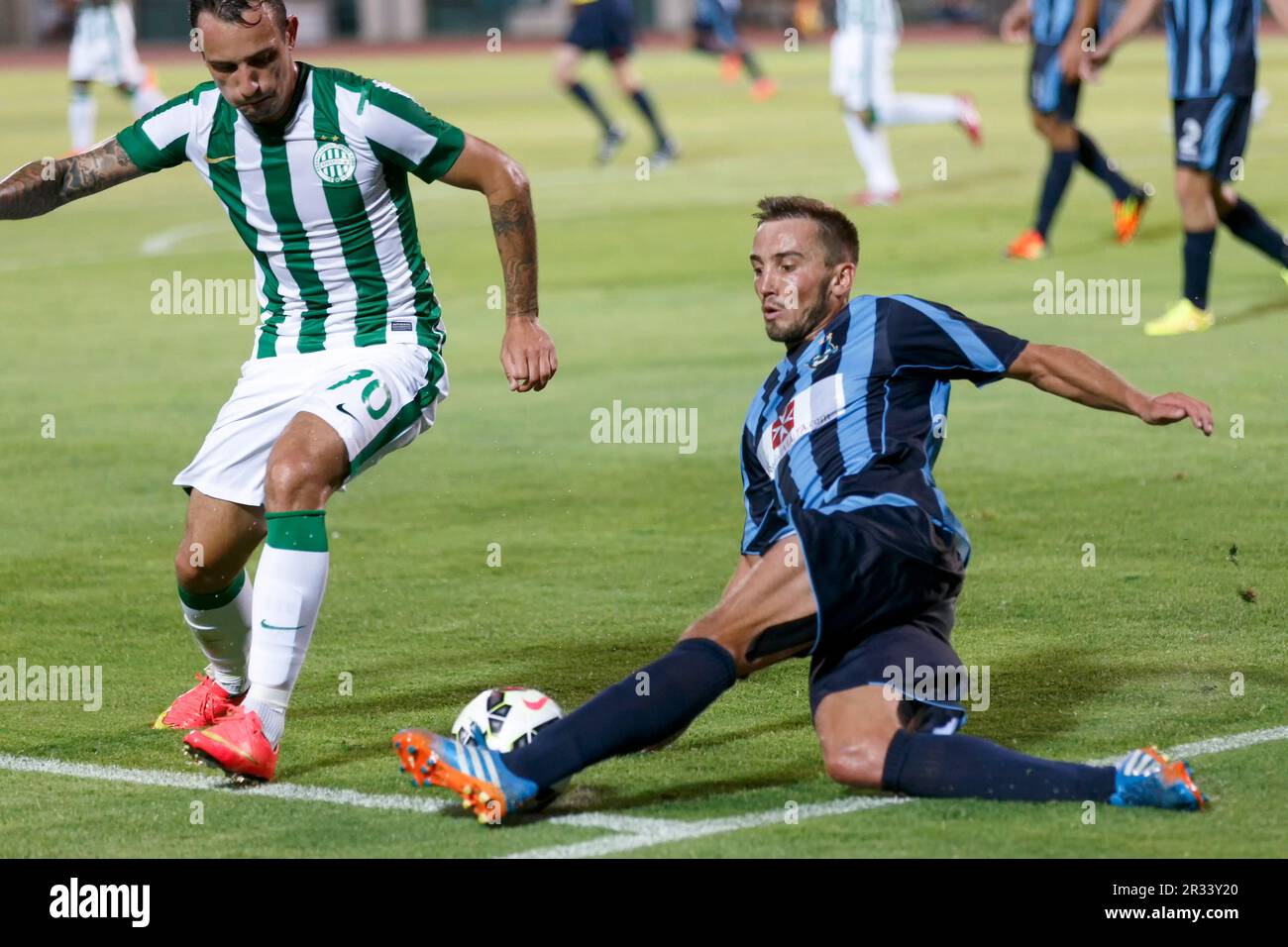 Foto de Ferencvarosi Tc X Sliema El Partida De Futebol Da Uefa e