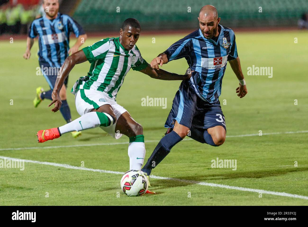 Foto de Ferencvarosi Tc X Sliema El Partida De Futebol Da Uefa e