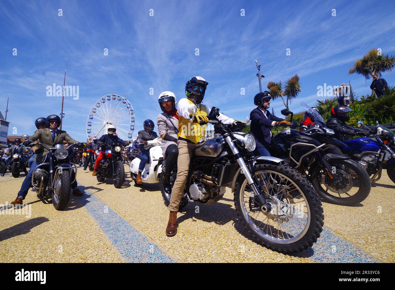 Distinguished gentlemans bike ride bournemouth uk hires stock