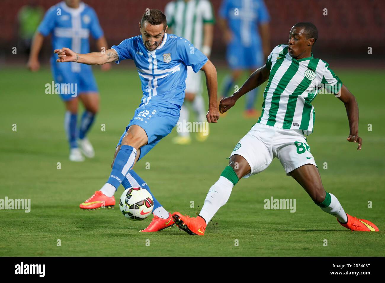 Ferencvarosi TC Vs. Sliema UEFA EL Football Match Editorial Stock Photo -  Image of foot, budapest: 42376148