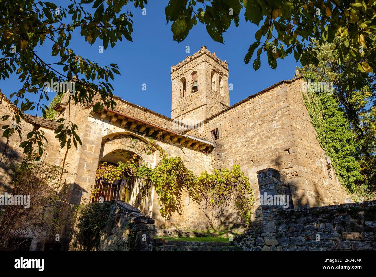 iglesia de la Virgen de la Asunción, siglo XII, Asín de Broto ...