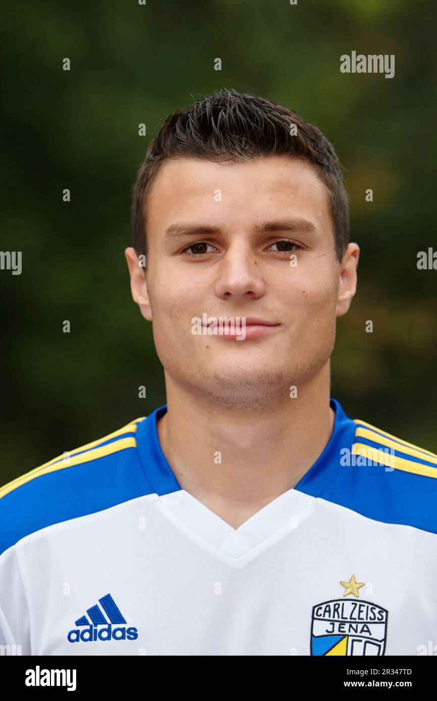 FC Carl Zeiss Jena squad Stock Photo Alamy