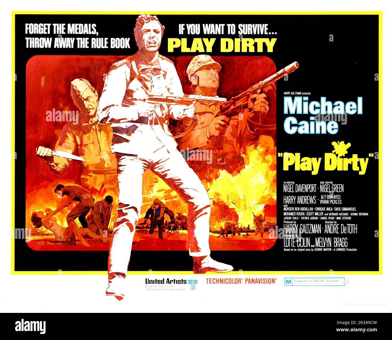 PLAY DIRTY (1968), directed by ANDRE DE TOTH. Credit: LOWNDES PRODUCTIONS LIMITED / Album Stock Photo