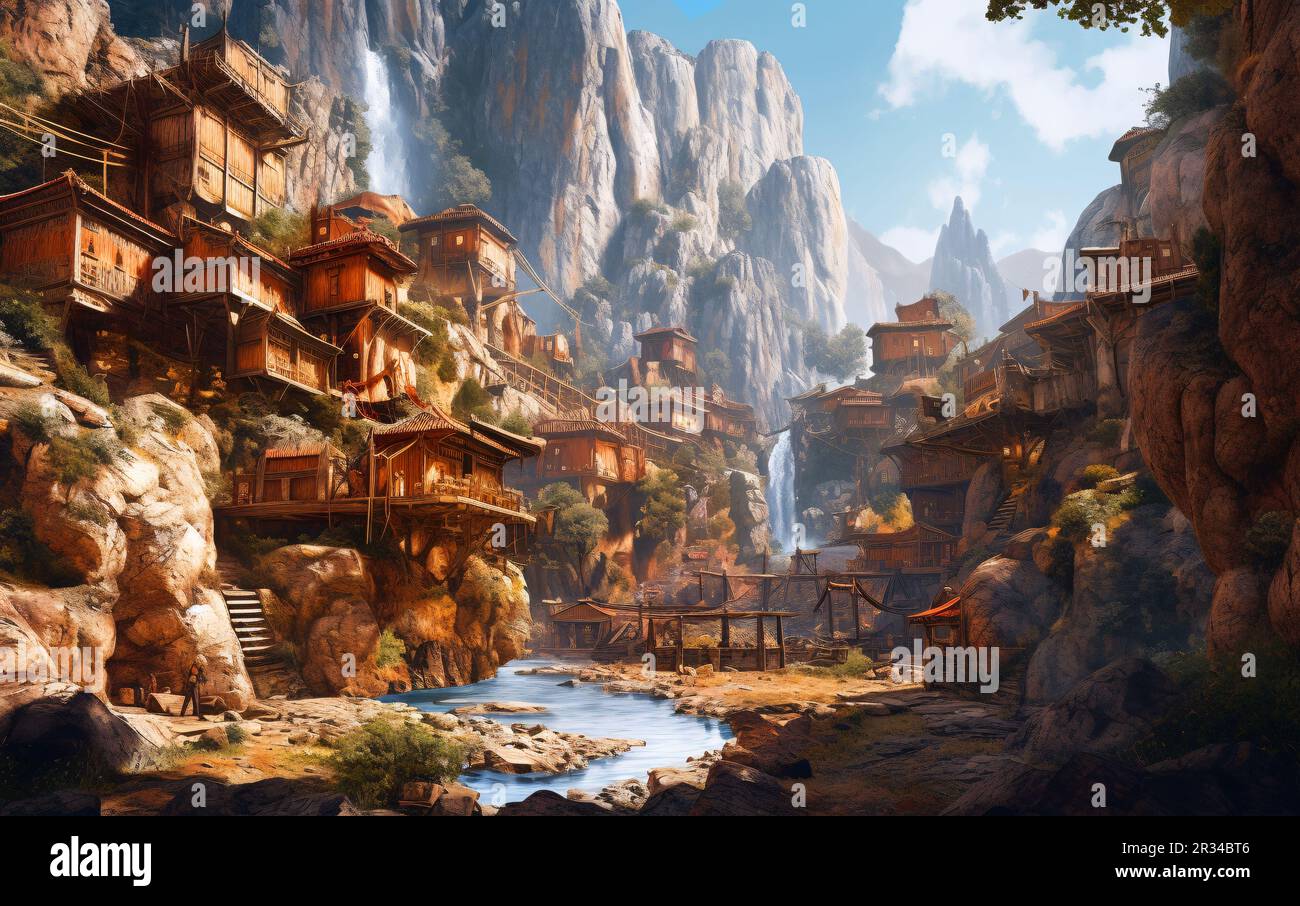 Fantasy Village Mountain