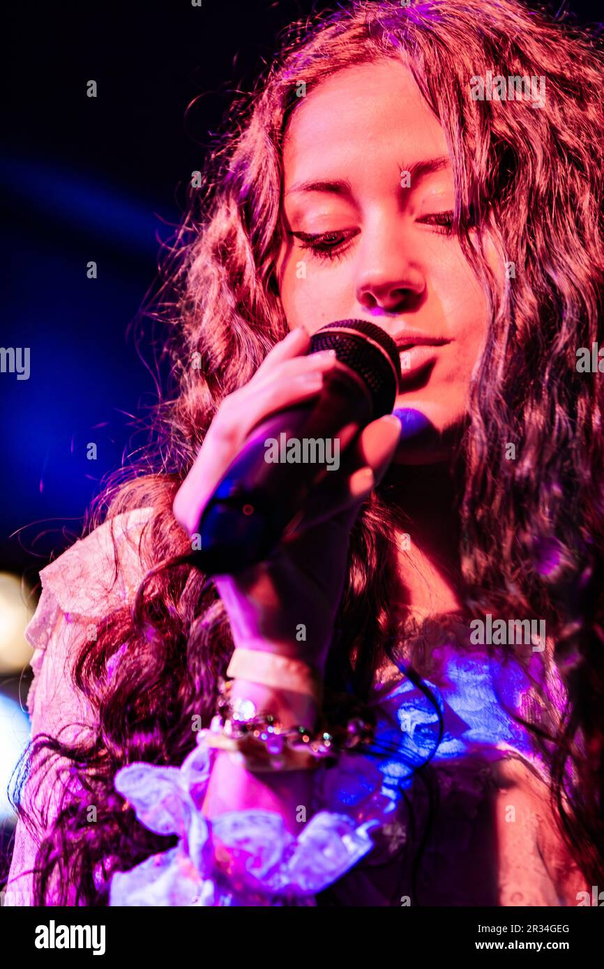 Milan Italy. 03 March 2011. The English singersongwriter Eliza Sophie