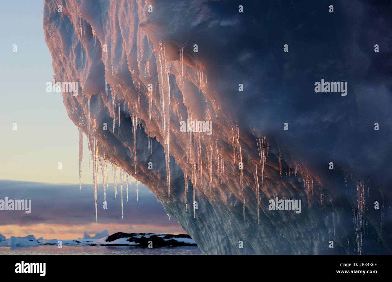 Icebergs and Glaciers Formations in Antarctica Stock Photo - Alamy