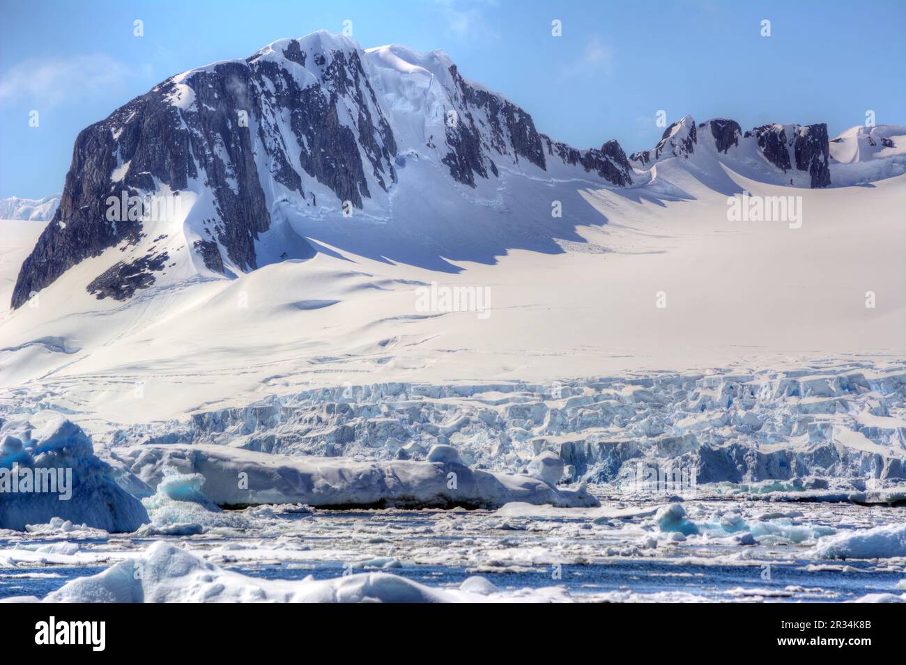 Icebergs and Glaciers Formations in Antarctica Stock Photo Alamy