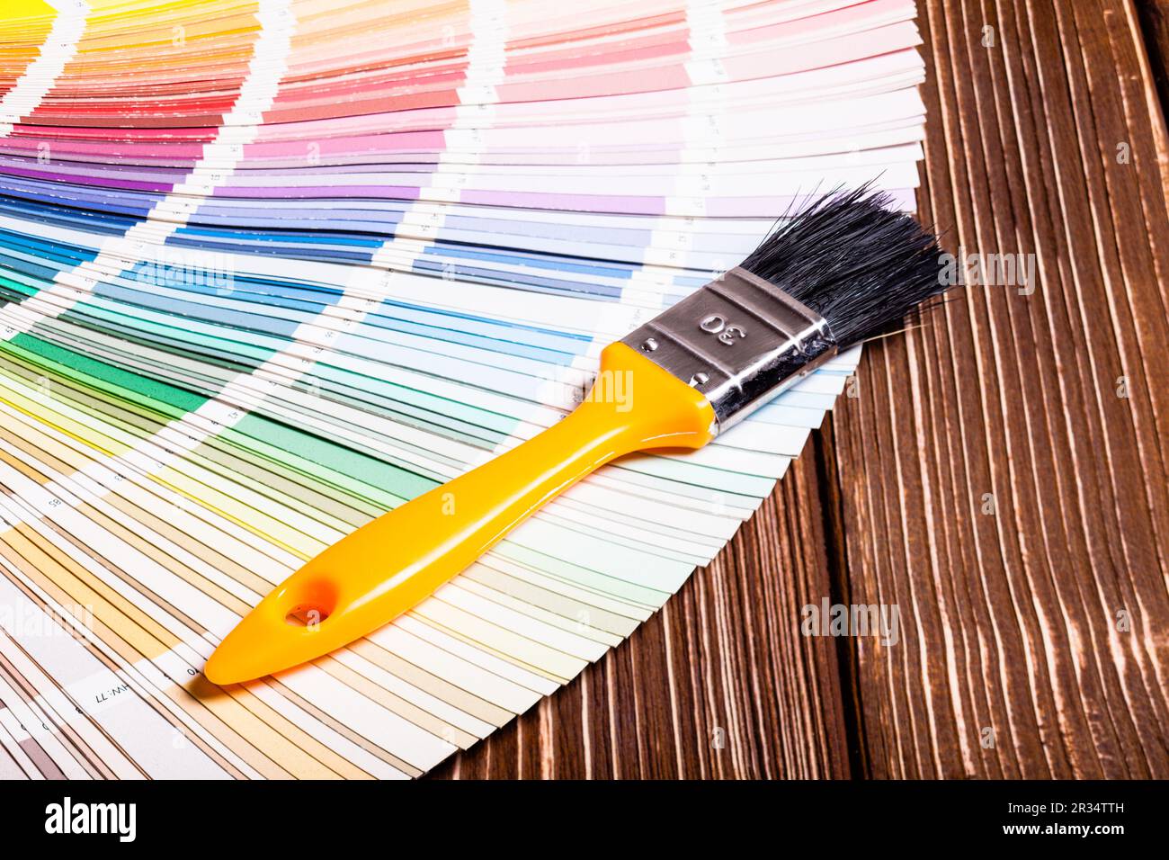 Various color swatches hi-res stock photography and images - Alamy