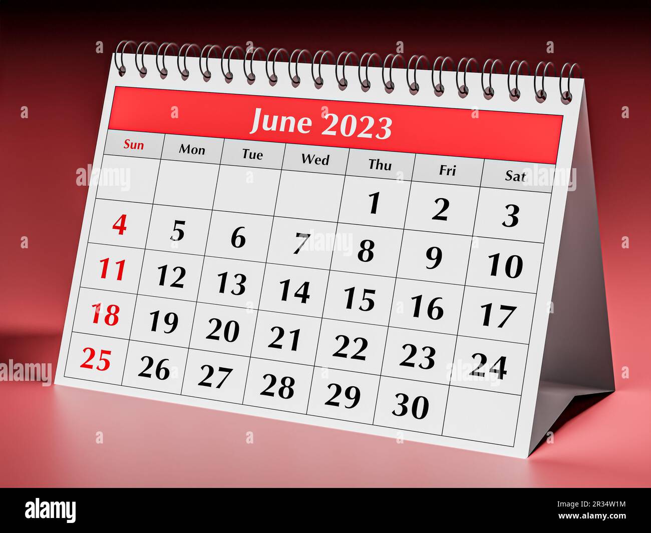 One Page Of The Annual Business Desk Monthly Calendar Date April 