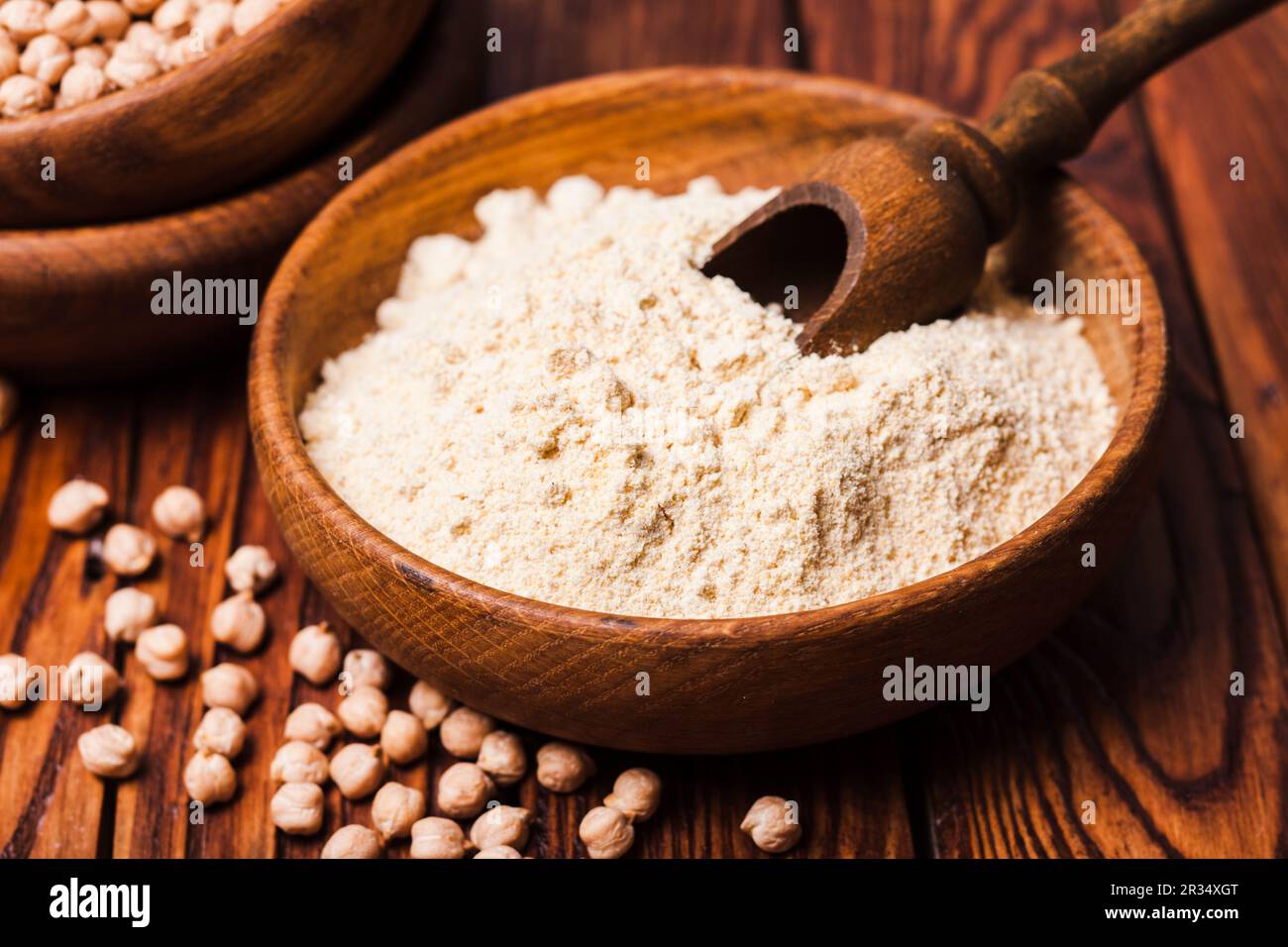 Chick Pea flour Stock Photo Alamy