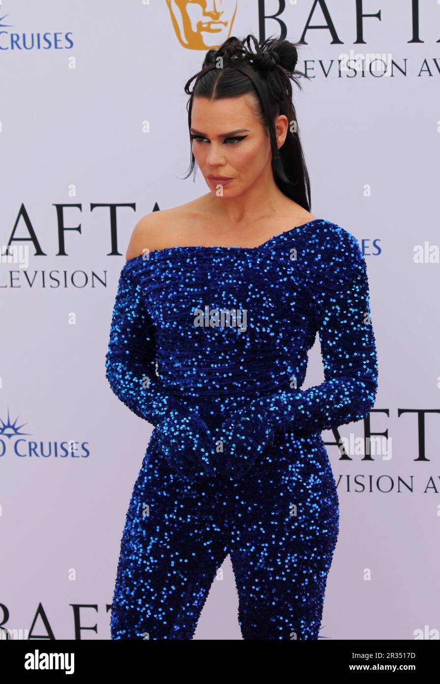 London, UK. Billie Piper at the 2023 BAFTA Television Awards with P&O