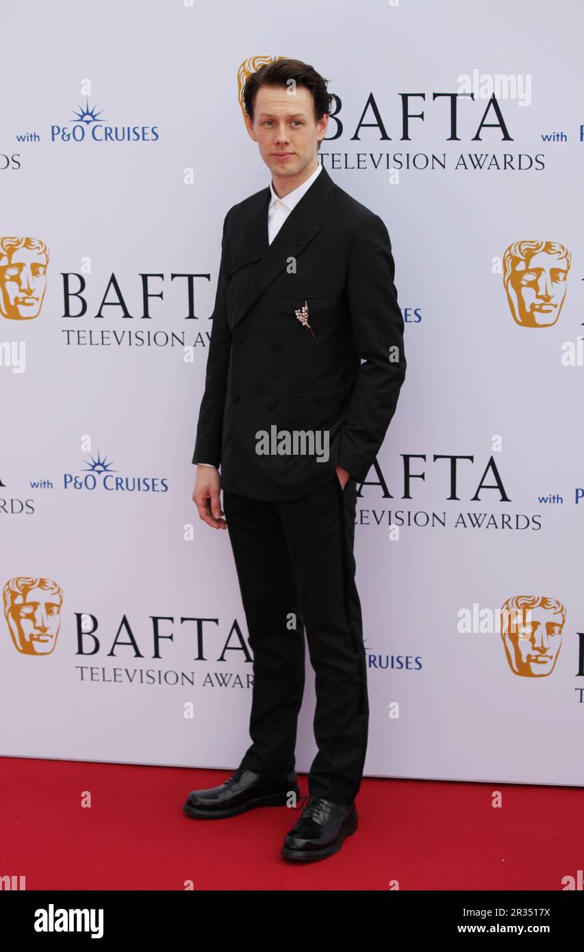 London, UK. Josh Finan at the 2023 BAFTA Television Awards with P&O