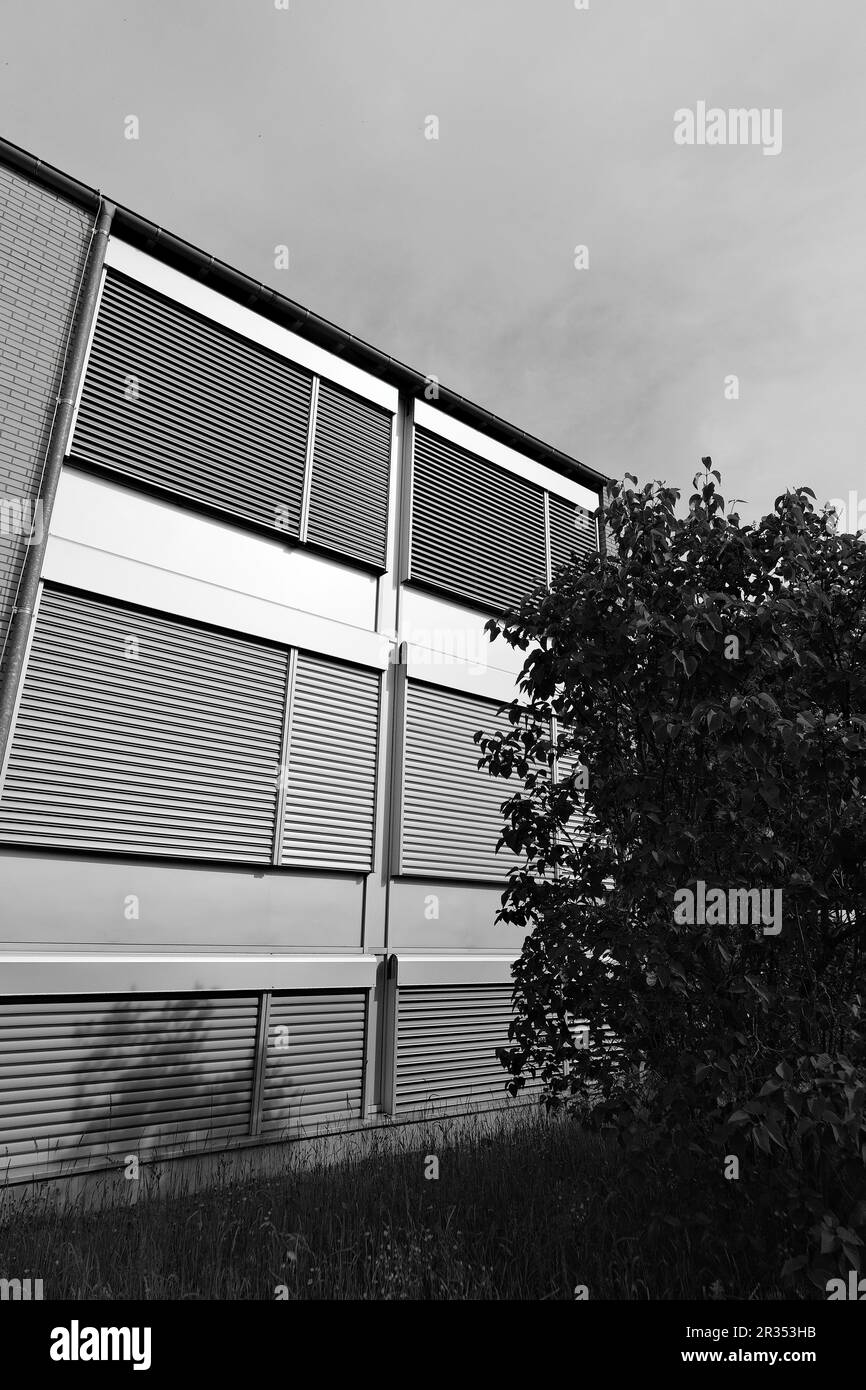 A contemporary architectural masterpiece, boasting sleek lines