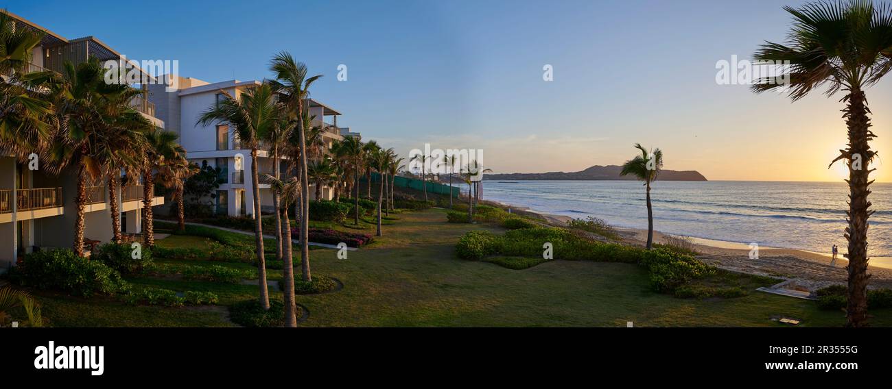 The luxury Conrad Punta de Mita Resort, Nayarit MX Stock Photo