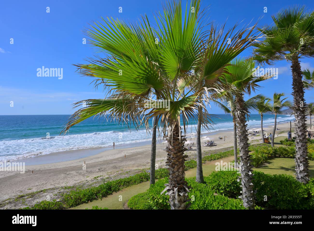 The luxury Conrad Punta de Mita Resort, Nayarit MX Stock Photo