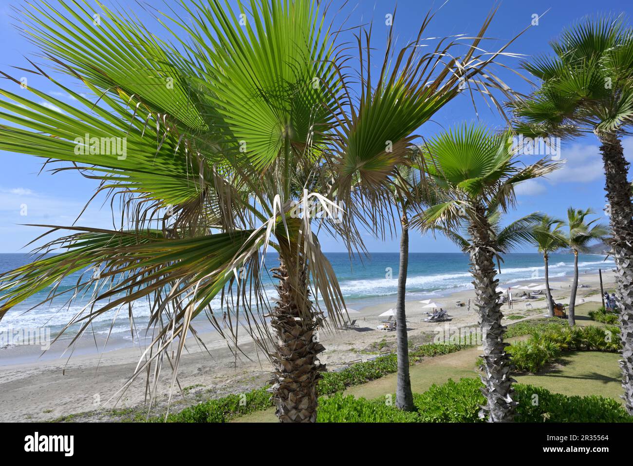 The luxury Conrad Punta de Mita Resort, Nayarit MX Stock Photo