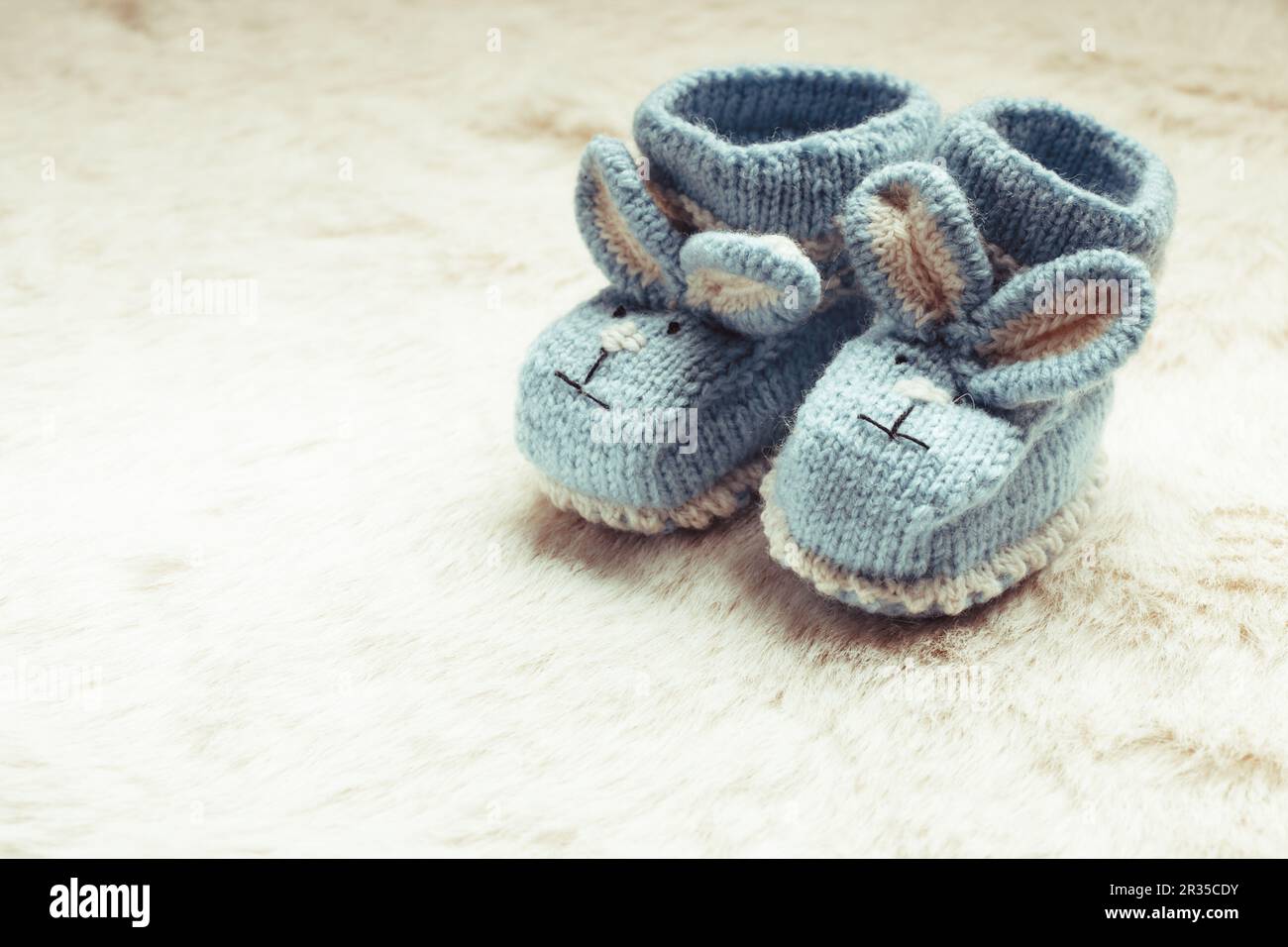 knitted baby booties uk