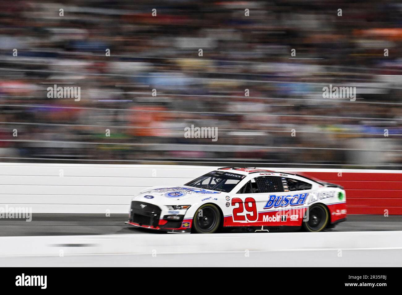 Kevin Harvick (29) competes during the NASCAR AllStar Cup Series auto