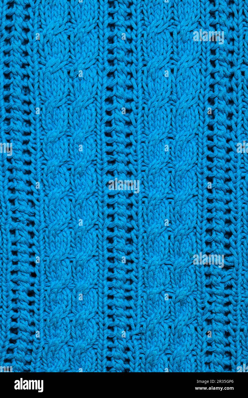 Texture of knitting Stock Photo - Alamy