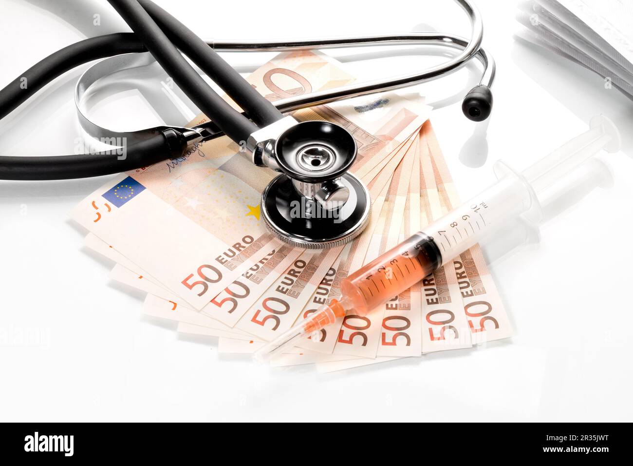 Health costs Stock Photo