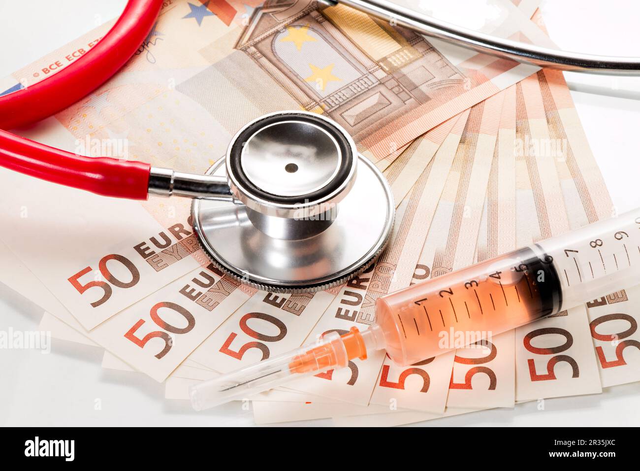 Health costs Stock Photo