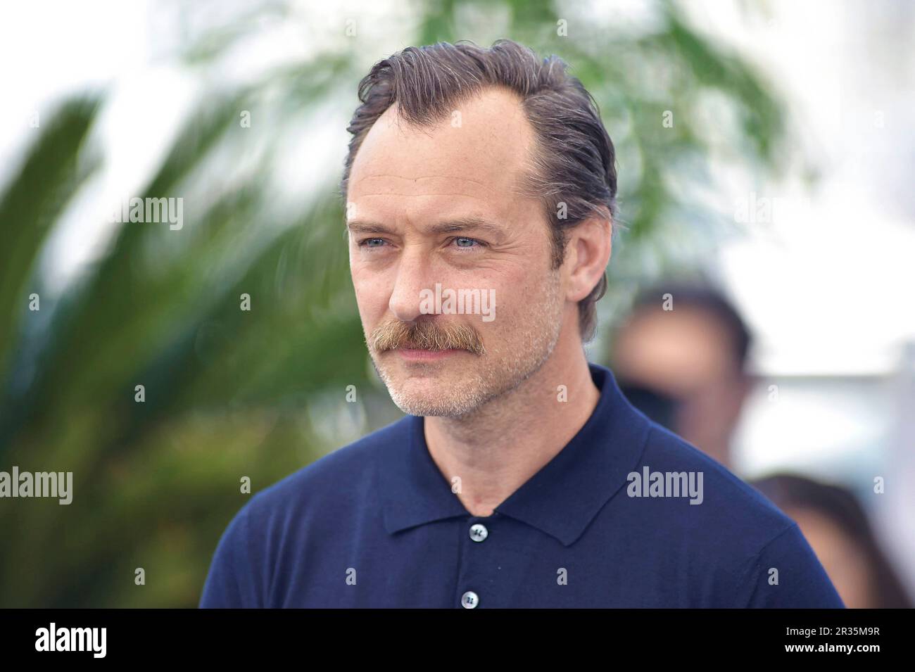 Cannes, France. 22nd May, 2023. Jude Law arrives at the 'Firebrand (Le Jeu De La Reine)' photocall at the 76th annual Cannes film festival at Palais des Festivals on May 22, 2023 in Cannes, France. Photo by Rocco Spaziani/UPI Credit: UPI/Alamy Live News Stock Photo