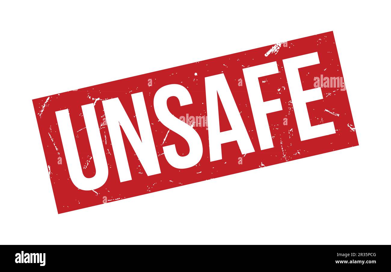 Unsafe Rubber Stamp Seal Vector Stock Vector Image Art Alamy unsafe-rubber-stamp-seal-vector-stock-vector-image-art-alamy